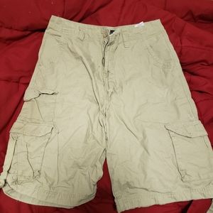 Beverly Hills Polo Club tan khaki shorts